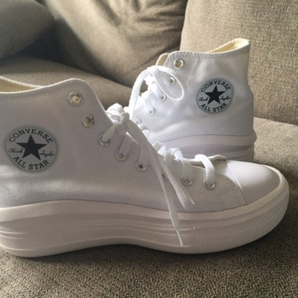 Converse Shoes - Converse All Stars Wedge Hightop Sneaker \ White\ Brand New
